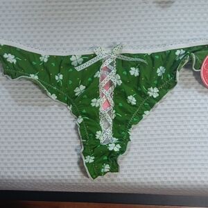 Green Clover Lace Panties